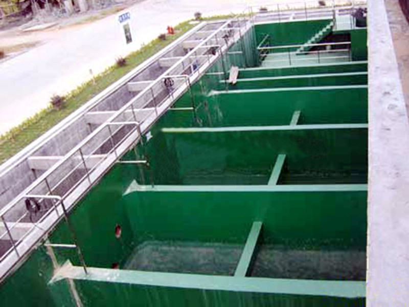 珠海电子厂污水池防腐工程施工